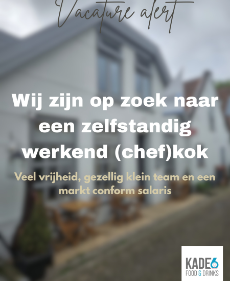 vacature kok