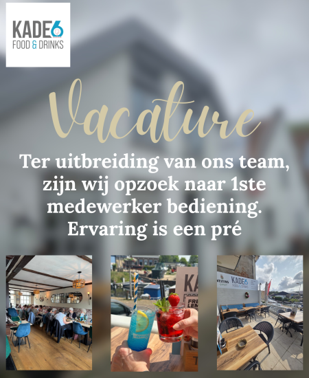vacature bediening
